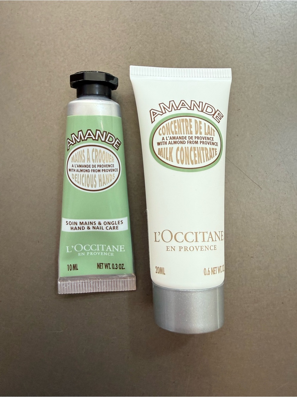 L'OCCITANE Amande Hand & Nail Care Cream Duo - Travel Sizes